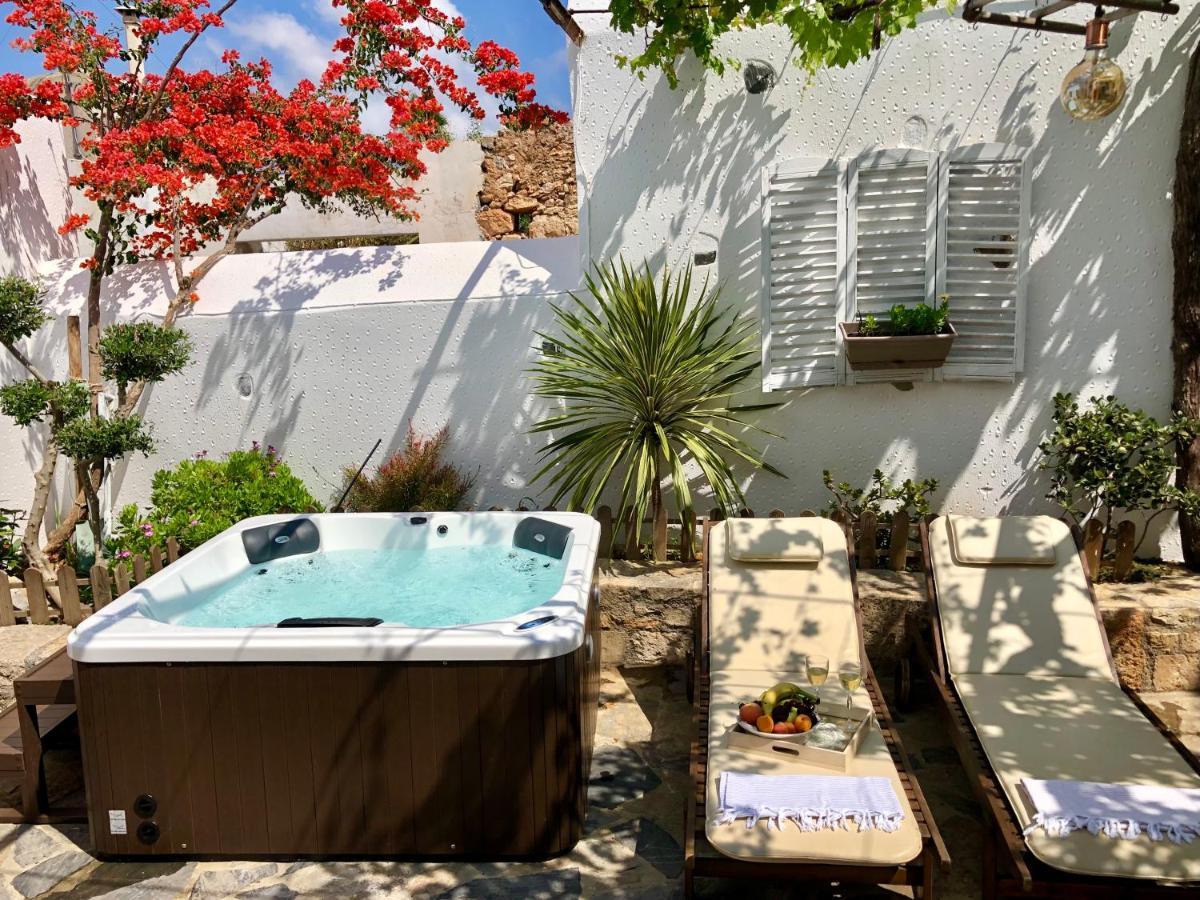 Avli Traditional Home With Private Jacuzzi Hersónissos Extérieur photo